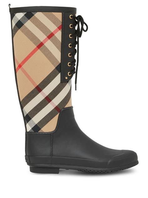 burberry boots rain sale